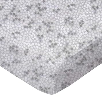 flannel mini crib sheet