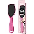 F3 Systems, Wide Emery Foot File, Double-Sided Pedicure Tool, Colossal Foot File for Men & Women, Effective for Cracked Heel, Callus Remover, Foot Scrubber, Professional Foot File,(Hot Pink)