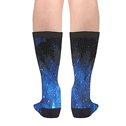 LUMANSITTER Misty Forest Galaxy Blue Novelty Fun