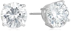 Amazon Essentials Platinum Plated Sterling Silver