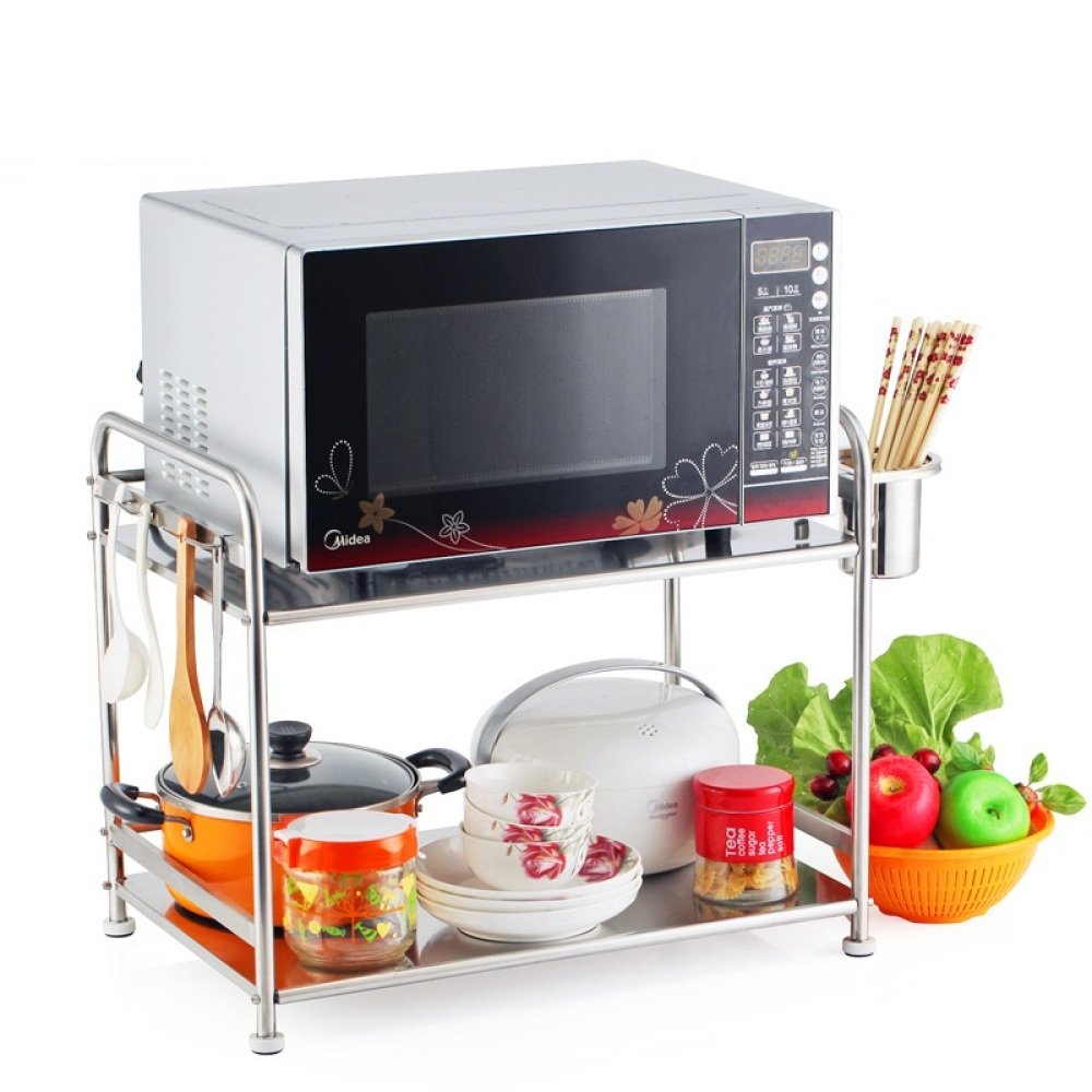 HQY Fuentes de Cocina Estante de Horno de microondas de Acero ...