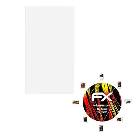 atFoliX Schutzfolie kompatibel mit Xomax XM-VW05 Displayschutzfolie, HD-Entspiegelung FX Folie (3X)