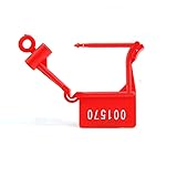 LeadSeals Plastic Security Padlock Seals Numbered