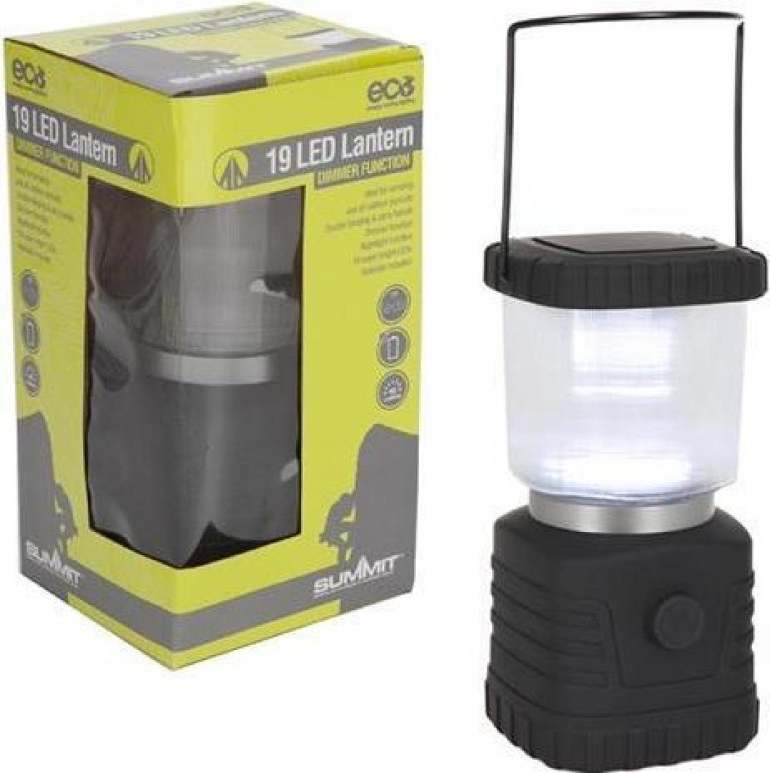 Summit Prolite Lantern SP19 19 LED Lantern - Black: Amazon.co.uk