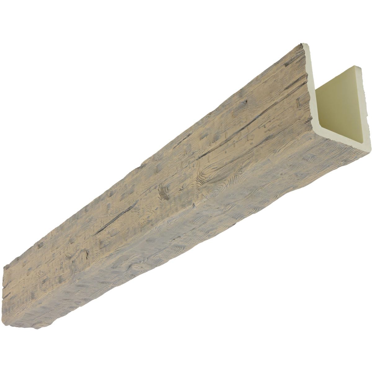 Ekena Millwork 7 1/2"W x 9 1/2"H x 96"L 3-Sided