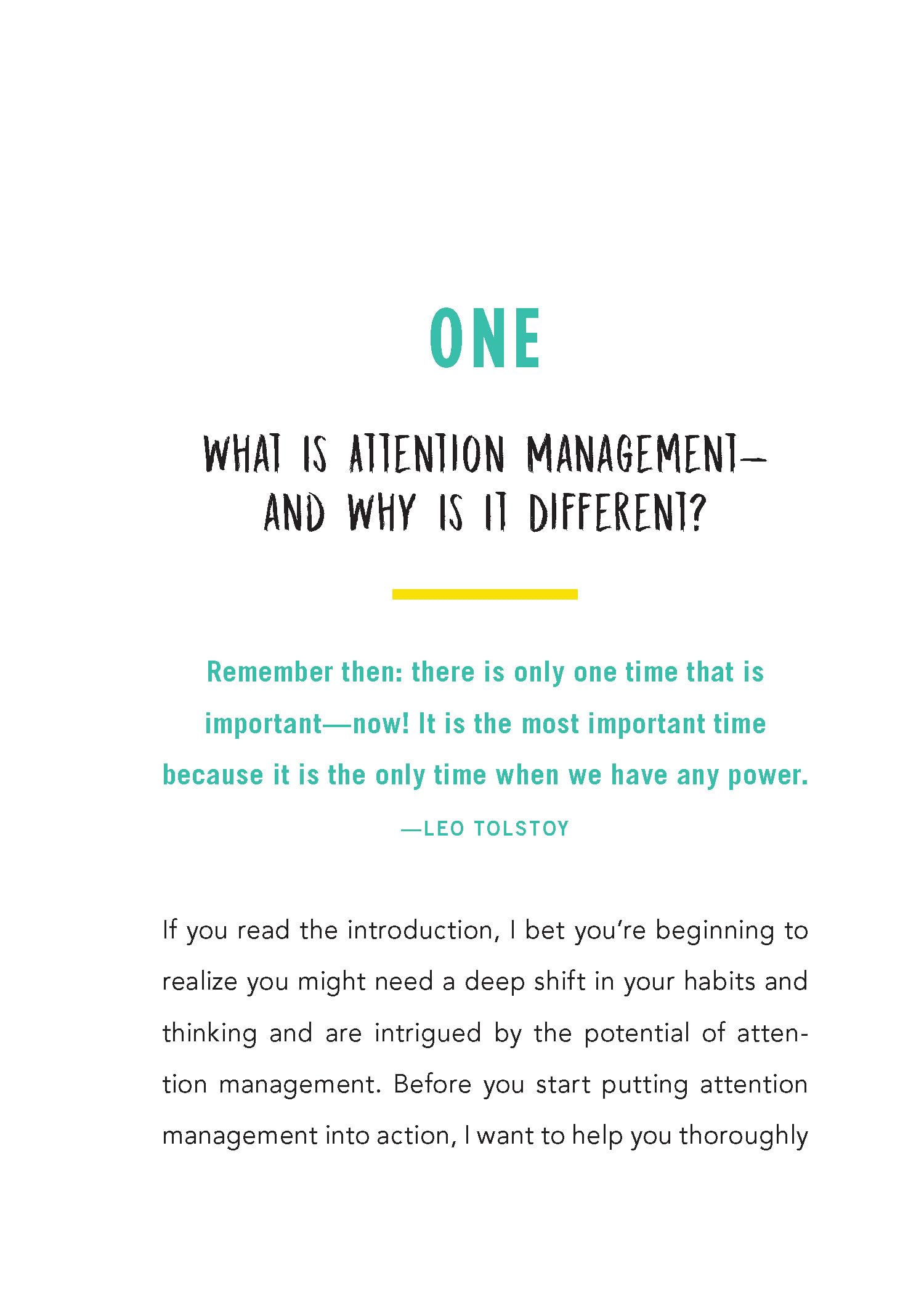 Attention Management: How to Create Success and Gain Productivity ― Every Day (Empowered Productivity, 1)