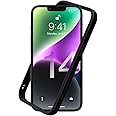 RhinoShield Bumper Case Compatible with [iPhone 14] | CrashGuard NX - Shock Absorbent Slim Design Protective Cover 3.5M / 11ft Drop Protection - Black