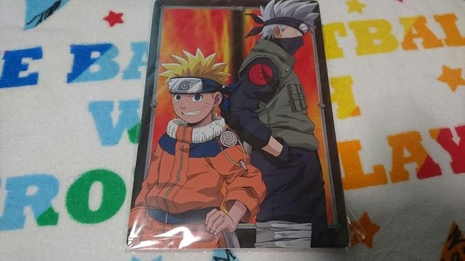 Amazon Co Jp Naruto ナルトレターセット 下敷き ナルト カカシ サスケ サクラ 7班 ロックリー ネジ シカマル イノ ホビー 通販