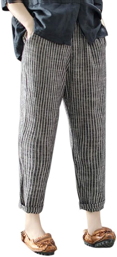 ladies striped trousers