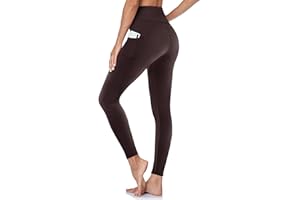 GAYHAY Leggings with Pockets for Women - High Waisted Tummy Control Workout Yoga Pants for Gym Running