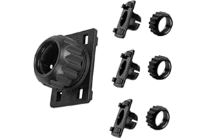 EPRONIC 4PCS Tightening Nut with 4 Button Lock Replacement 17mm Ball Joint Mount Socket for Carplay Screen Phone Holder Backup Camera Monitor GPS Car Auto Stereo