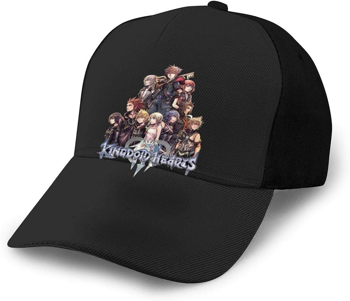 N/ Kingdom Hearts 1 Cap Baseball Hat Classic Black Amazon.co.uk Clothing