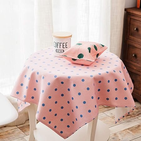 QINGQUAN Mantel Tela para Jardín Patrón Geométrico Algodón Y Lino ...