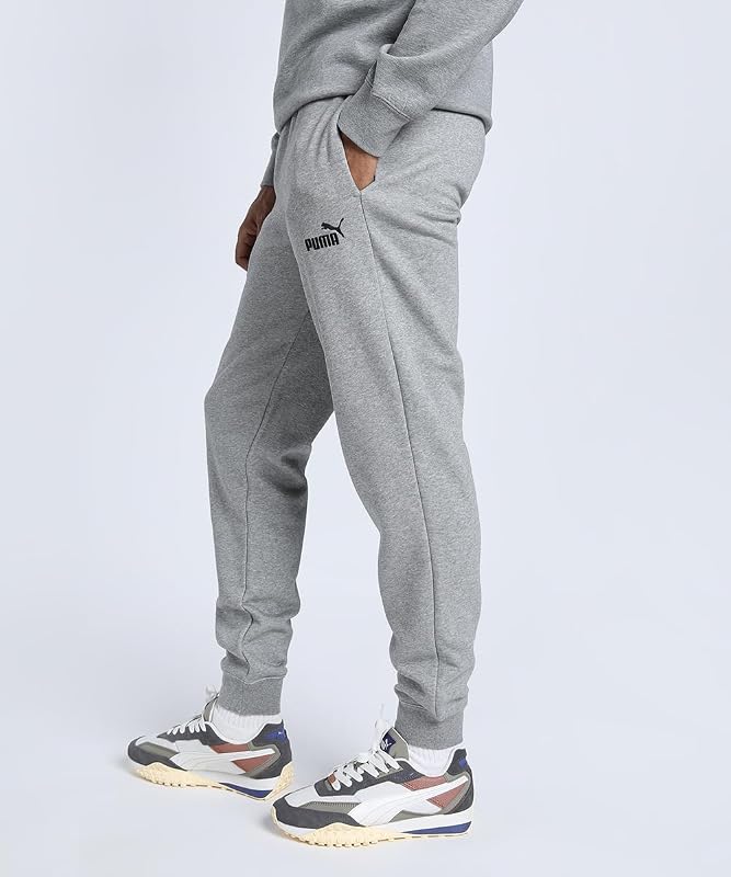Herren ESS No. 1 Logo Sweatpants FL cl Gestrickte Hosen, Medium Gray Heather, — Foto 2 von 8