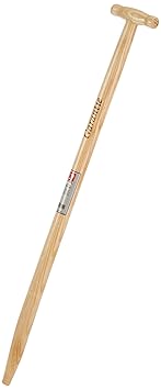 Idealspaten 65011106 T-Stiel Esche mit Brennstempel für alle GARANTIE-Spaten 85cm Hell Braun 40 x 25 x 15 cm