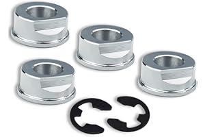 4 Pack 532009040 Flange Wheel Bearings/Front Wheel Bushing Bearing Compatible with Husqvarna, Poulan, Craftsman 9040H, for JO