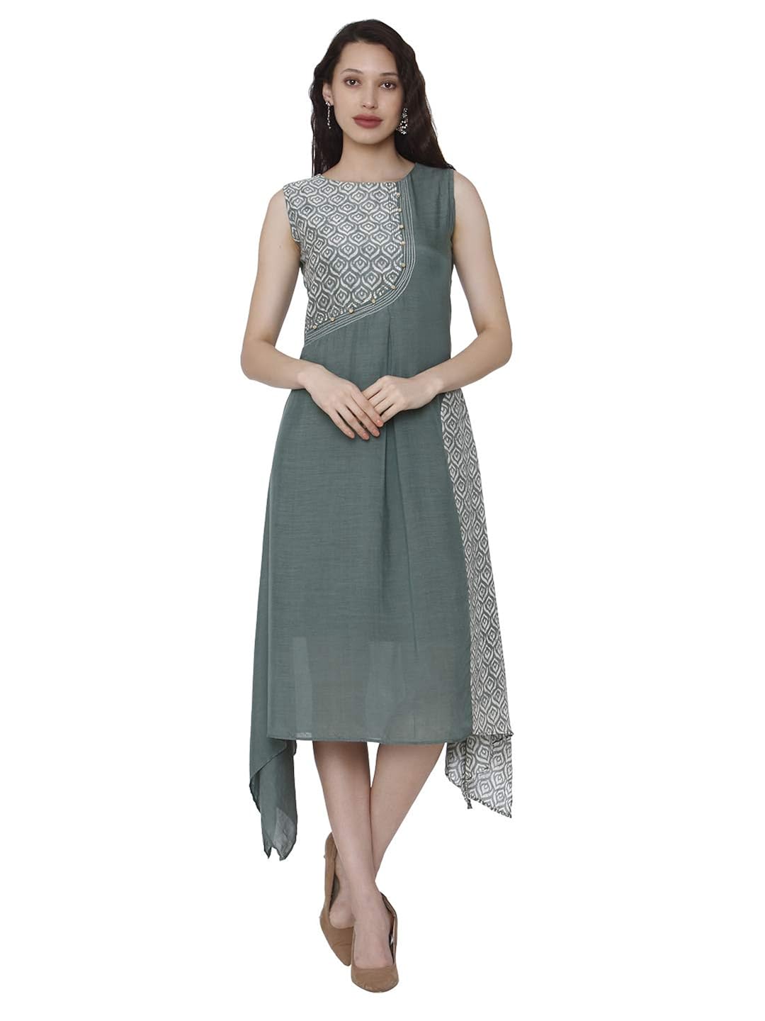 below the knee casual dresses