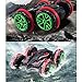 AHAHOO RC Car Amphibious Waterproof Stunt Remote Vehicle 2.4GHz 4WD Off Road Radio Controlled Truck, Double-Side, 360 Degree Sp, Red