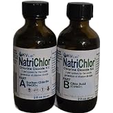NatriChlor The Original Chlorine Dioxide with Citric Acid Solution Kit (2 Bottles)