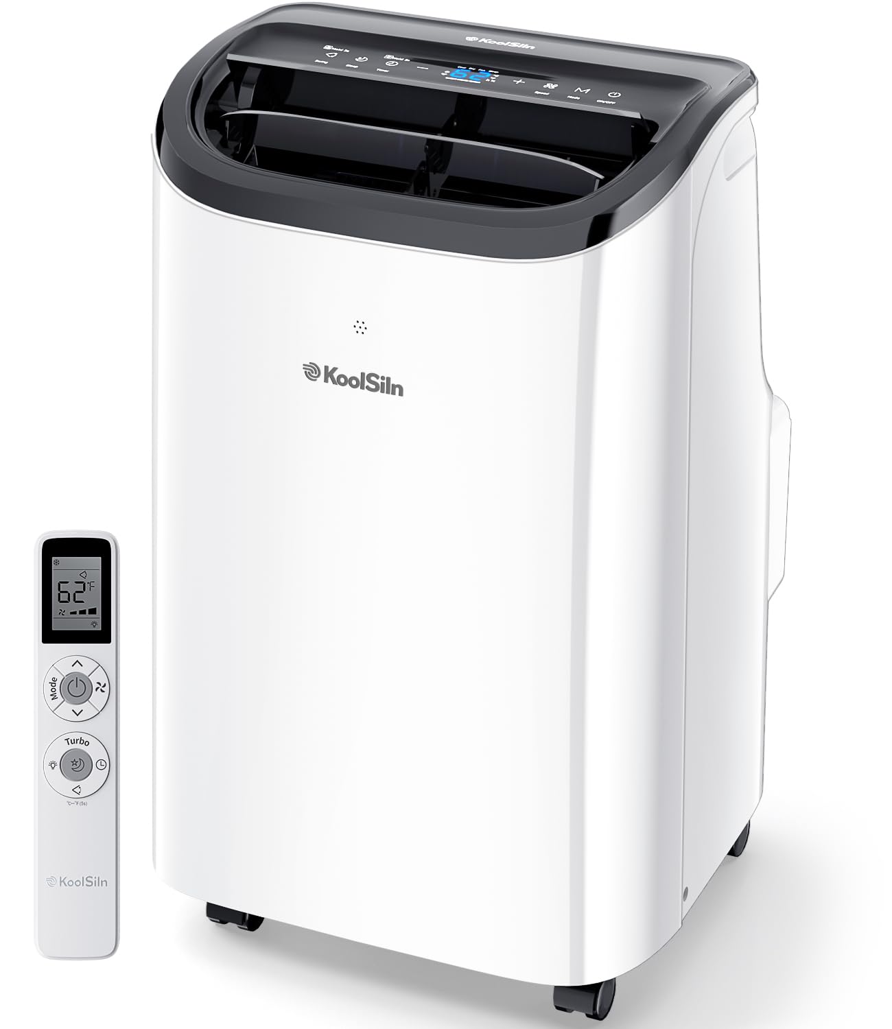 Photo 1 of Portable Air Conditioner 12,000 BTU, 3-in-1 Cooling Fan Dehumidifier for Room up to 500 Sq.Ft, Remote Control & Window Kit Included