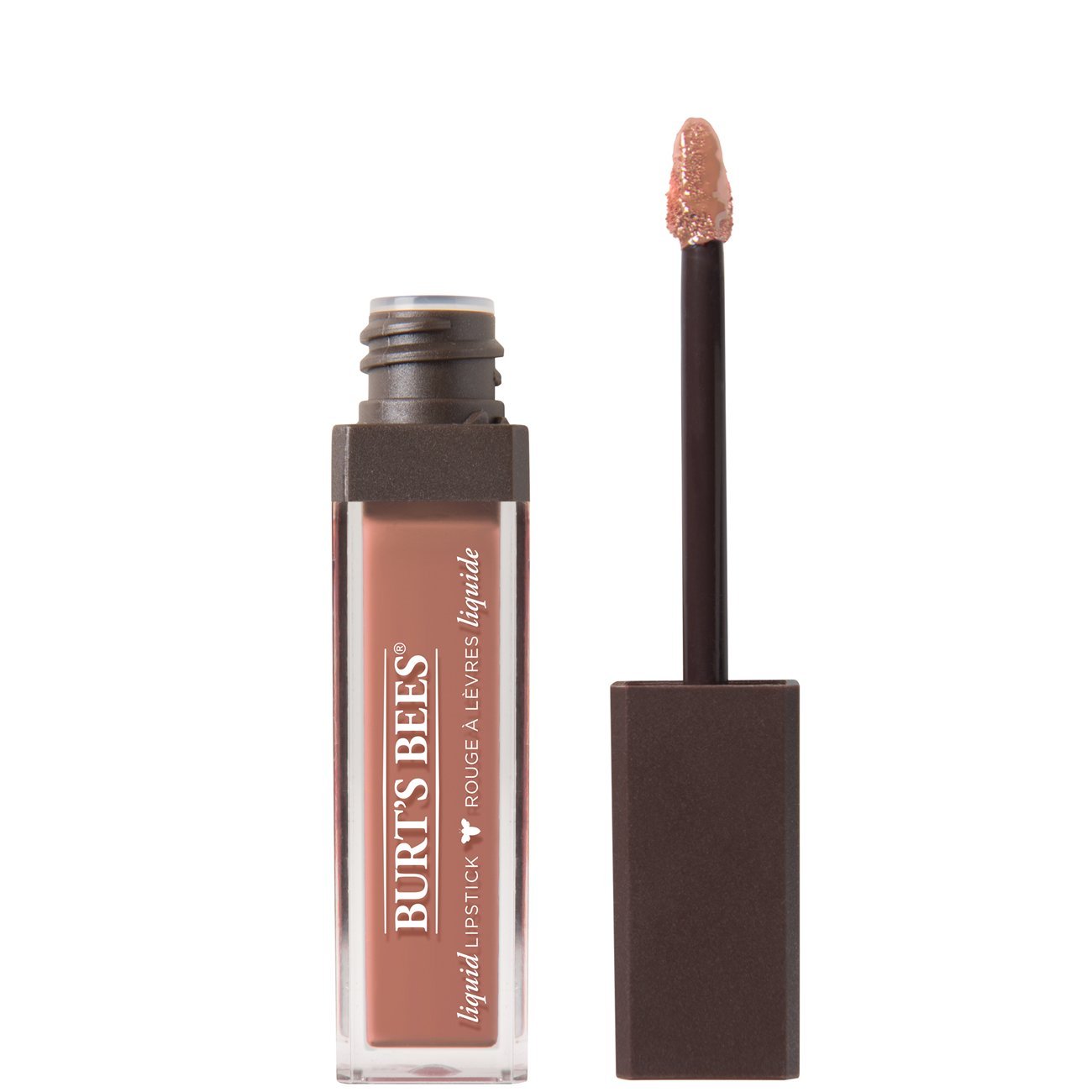 Burt's Bees Moisturising Full Coverage Liquid Lipstick, 5.95 g, Niagara Nude
