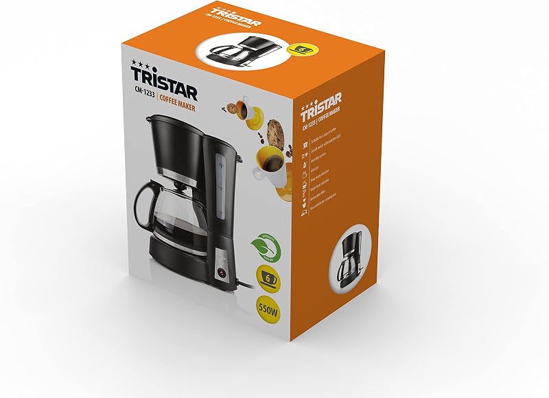 CM-1233 – Cafeteira de 6 chávenas, adequada para acampamento para levar