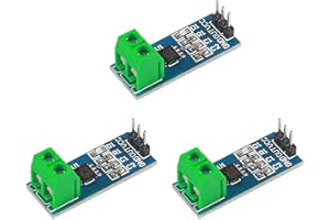 ATNSINC 3PCS 30A Range Current Sensor ACS712 Module AC/DC for Arduino (30A)