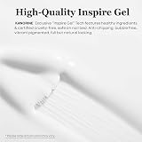 Kanorine White Gel Polish Soak Off UV LED Nail Varnish Art French Manicure Long view 2