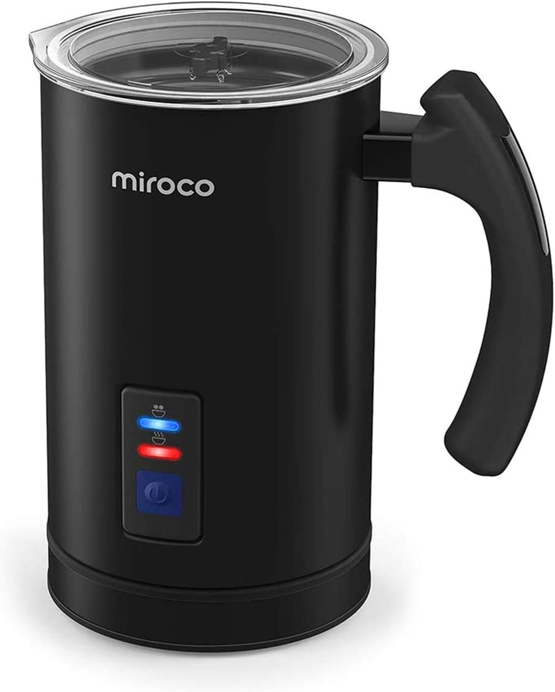 Amazon.de: Miroco Milchaufschäumer 500W Elektrischer Flüssigkeitsaufheizer Milchschäumer mit Funktionen für Heiße und kalte Milch Geräuschloser Betrieb