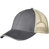 Adams Distressed Ollie Cap OS CHARCOAL/ TAN