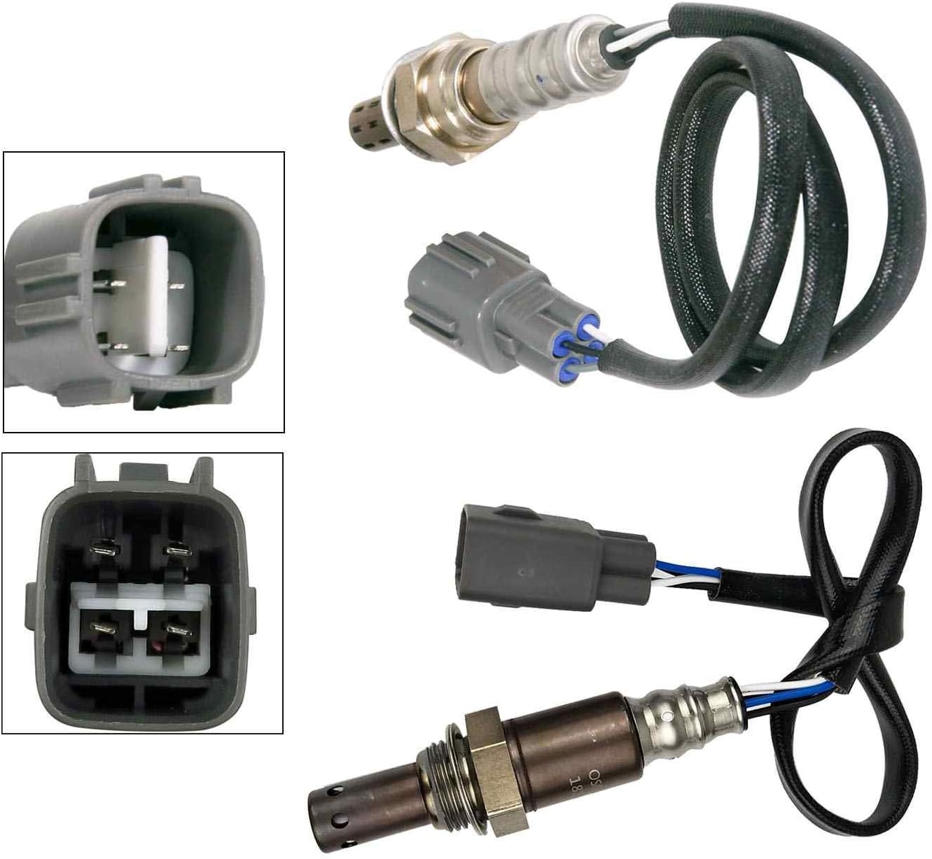 1 Pair Oxygen Sensor O2 Sensor Wideband for Toyota Yaris L4