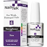 Nail Tek Xtra 4, Nail Strengthener for Weak and Damaged Nails, 0.5 oz, 1-Pack