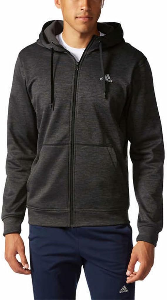 adidas zip up hoodies for men
