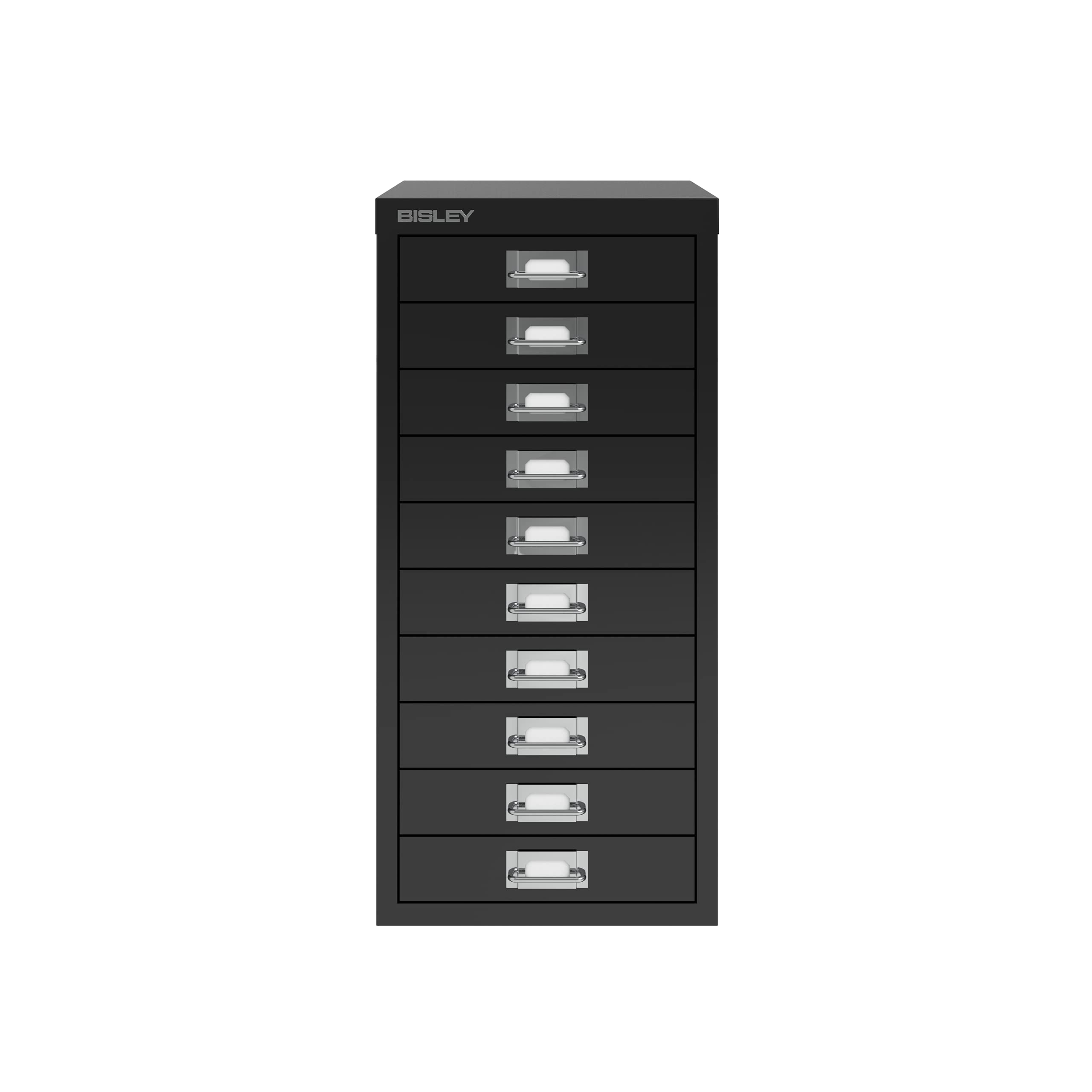 Bisley 10 Multidrawer Cabinet 279 x 380 x 590 mm Black BY99639
