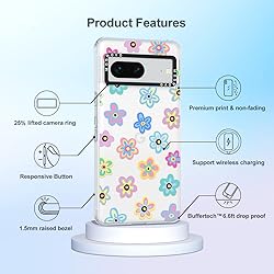 MOSNOVO Case for Google Pixel 7, [Buffertech 6.6ft