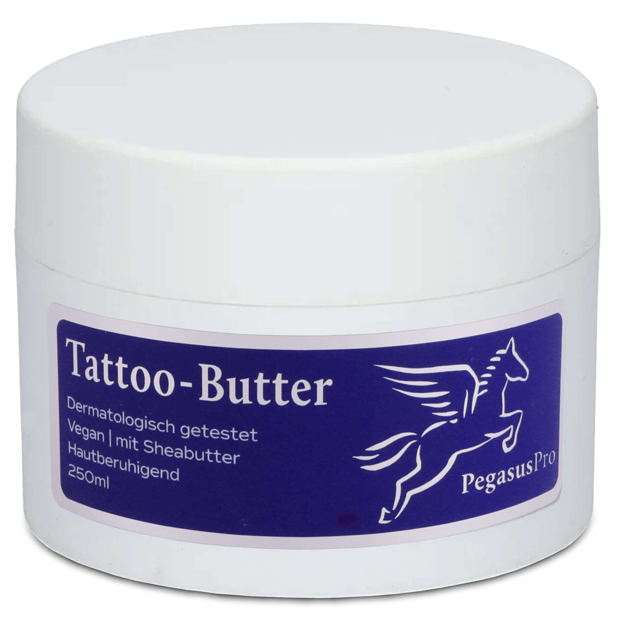 Pegasus Pro Tattoo Care Cream Special 250 ml Vegan Tattoo Care without Mineral Oil