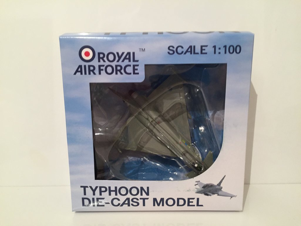 Download PGS Models 1:100 Scale 40607 Royal Air Force Typhoon Die ...