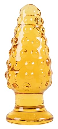 Deluxe Glas Butt Plug'Bernstein'