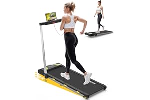 Freepi Walking Pad with Incline,Under Desk Treadmill for Home Office,4 in 1 Treadmill for Walking Running