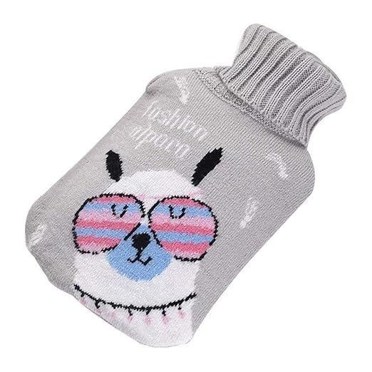 ZYXBJ Mini Bolsa Agua Caliente Microondas con Cubierta De Punto ...