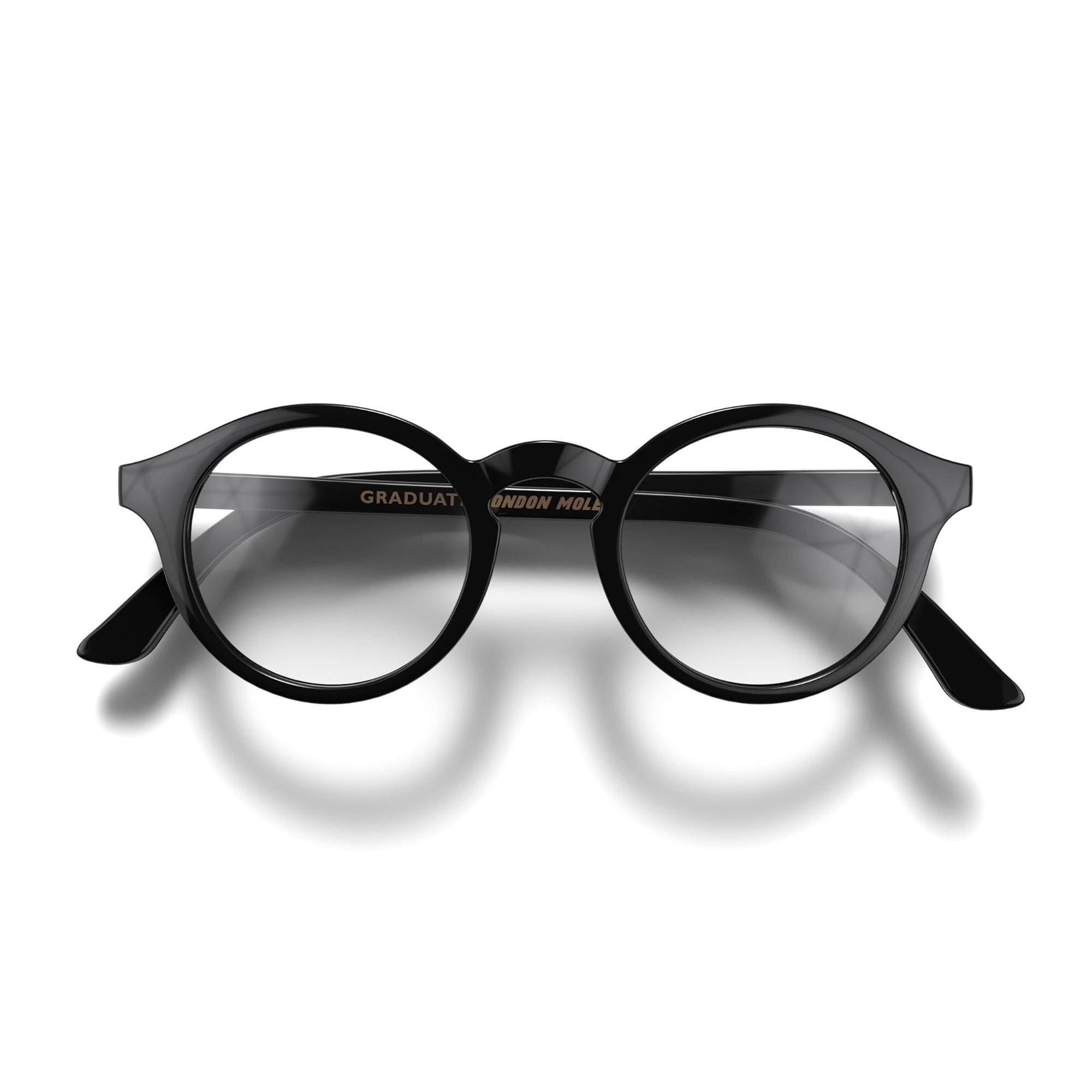 LONDON MOLE® Graduate reading glasses | Cool round panto shaped readers | Men’s Women’s Unisex | Spring hinges — image 1