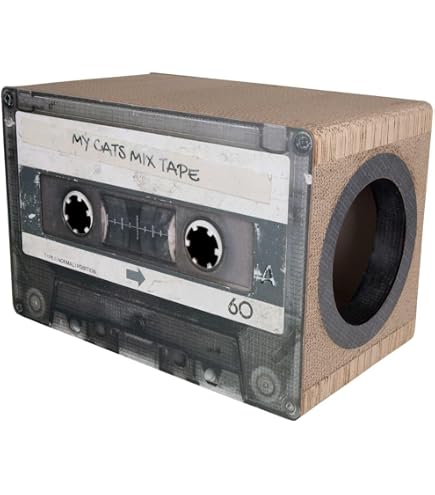 Amazon.com : District 70 Mixtape Cardboard Cat Scratcher, Large
