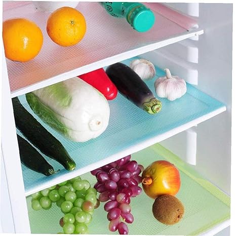 Compra 4pcs Práctico Estante Mats Antibacteriana Antifouling ...