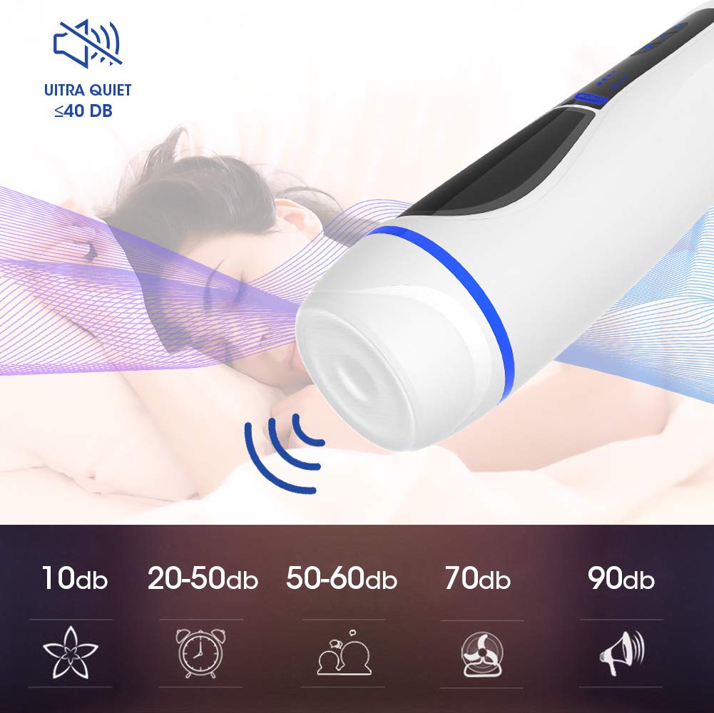 Aorgasms 6-in-1 Automatische Teleskopfunktion Silikonmassagegerät mit 7 Vibrationsmodus hat eine Impulsfunktion