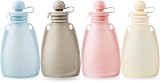 PandaEar 4 Pack Reusable Silicone Baby Food Pouches 5 oz BPA-Free view 6