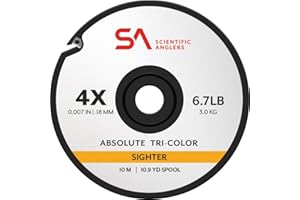 Scientific Anglers Absolute Tri-Color Sighter Tippet 10M Spool