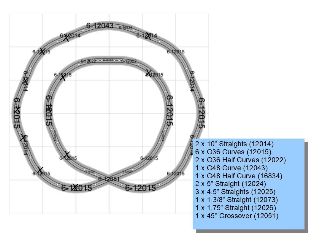 lionel fastrack 048 curve