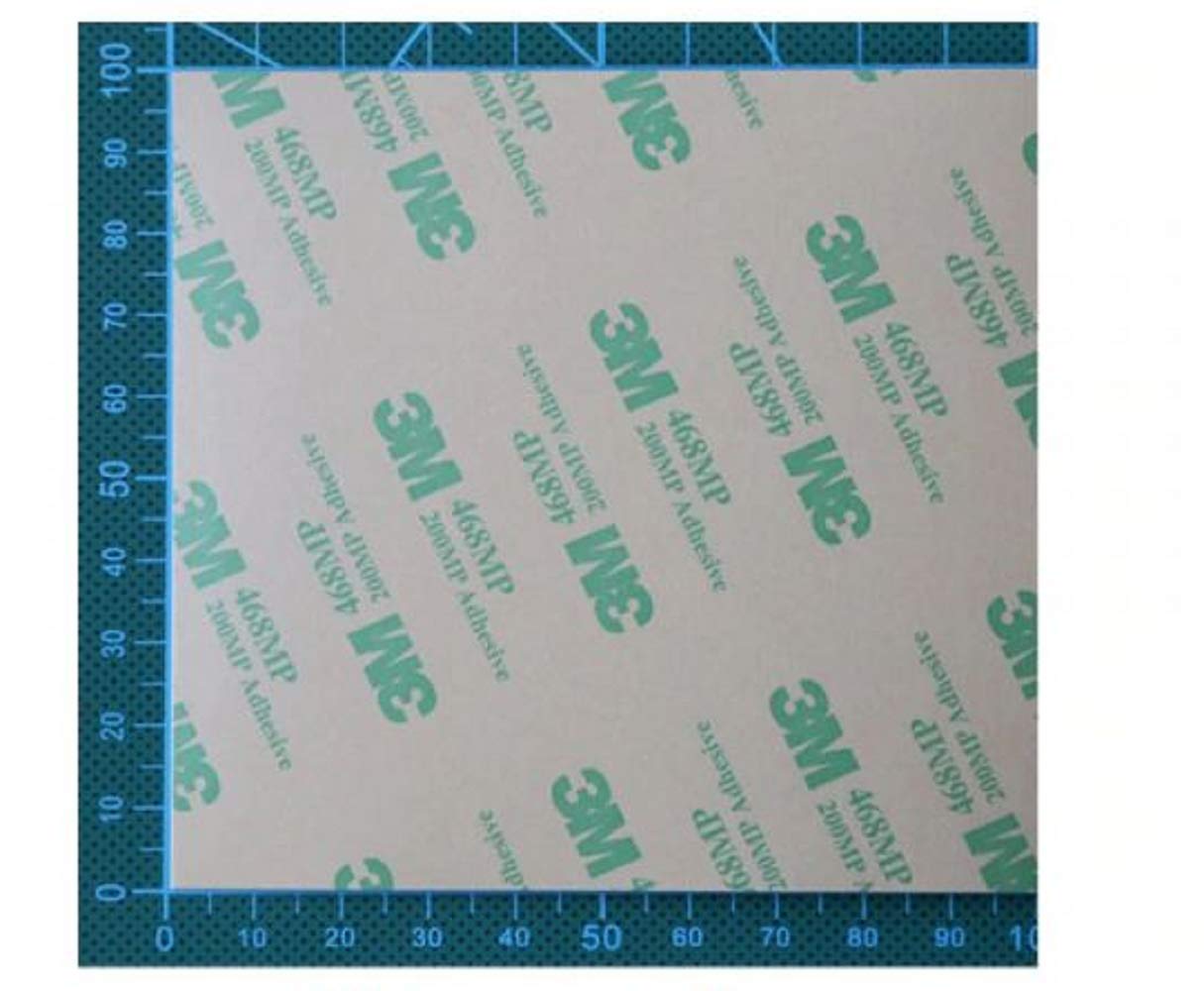 3M™ 468MP Double-sided transfer sheets - 100x100mm (4 pcs)