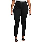 Terra & Sky Women's | High Rise | 5-Pocket | Plus Size Skinny Jeans | Regular and Petite