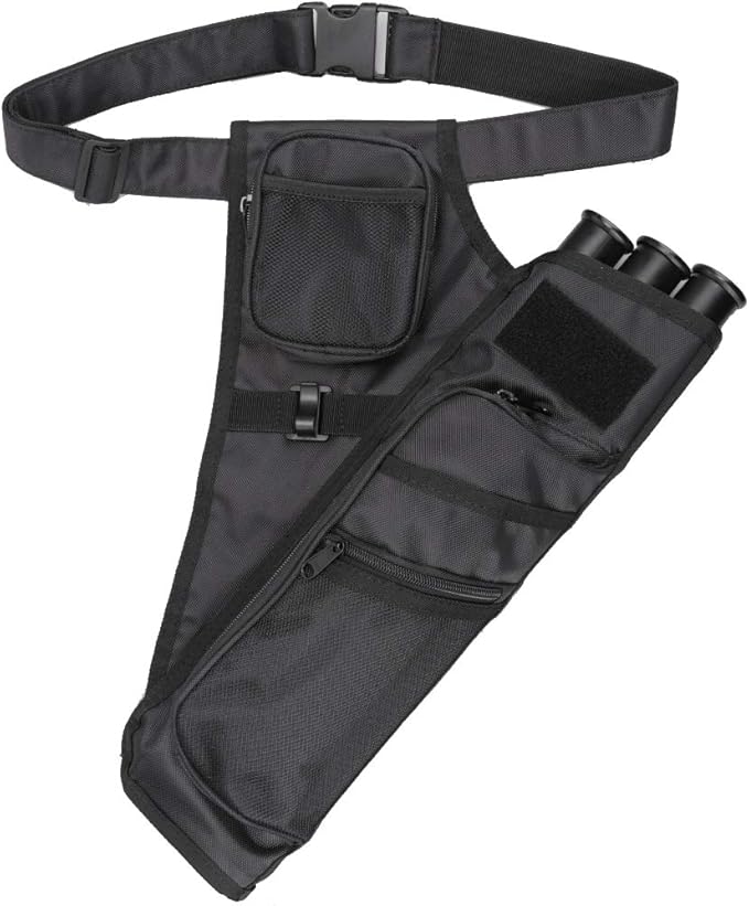 XTACER 3 Tube Hip Quiver Hunting Training Camo Archery